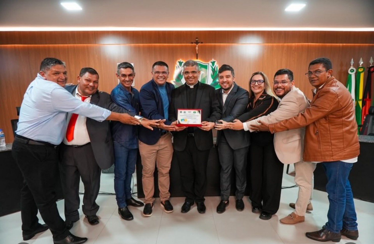 Sessão Solene em homenagem ao Padre Evanilson José
